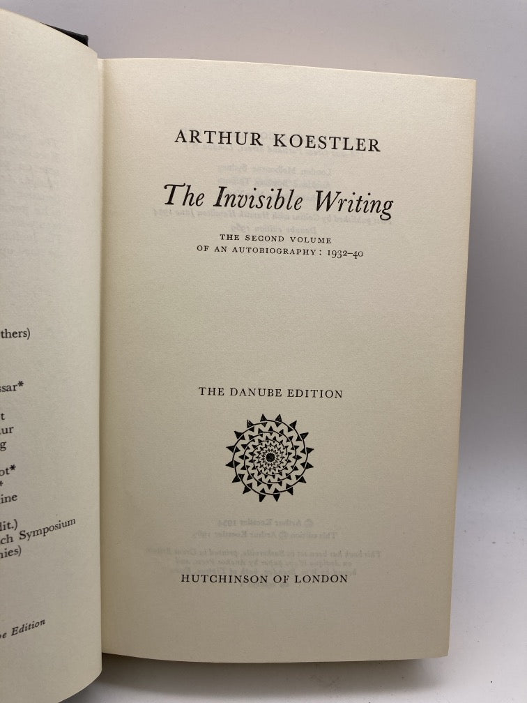 The Invisible Writing