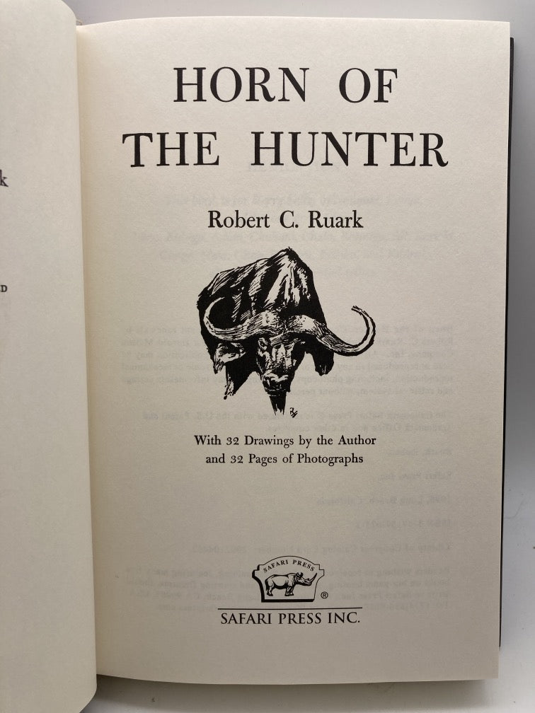 Horn of the Hunter: The Story of an African Safari