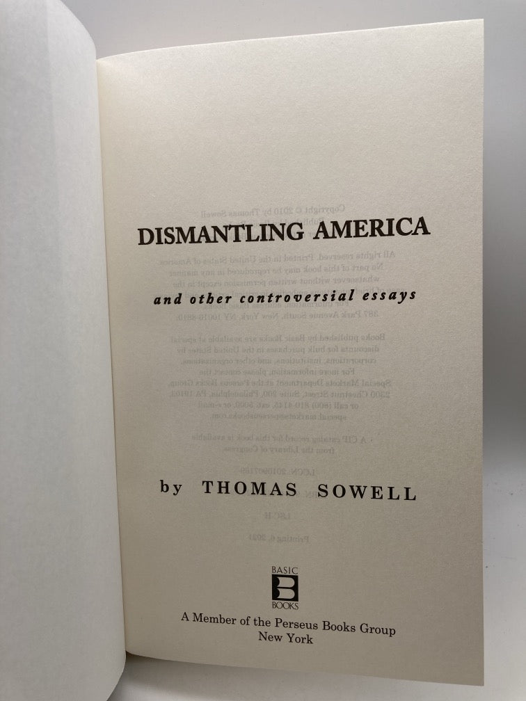 Dismantling America
