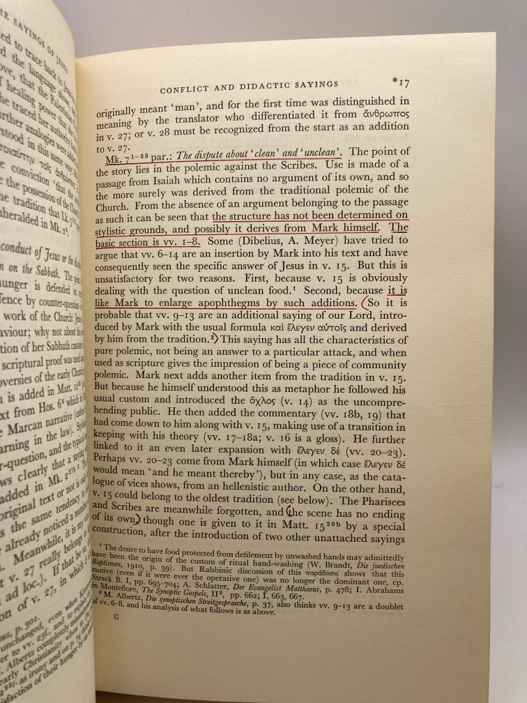 History of the Synoptic Tradition