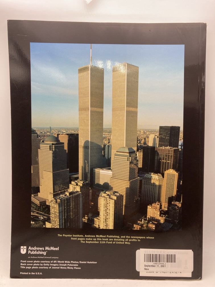 September 11, 2001: A Collection of Front Pages Selected by the Poynter Institute