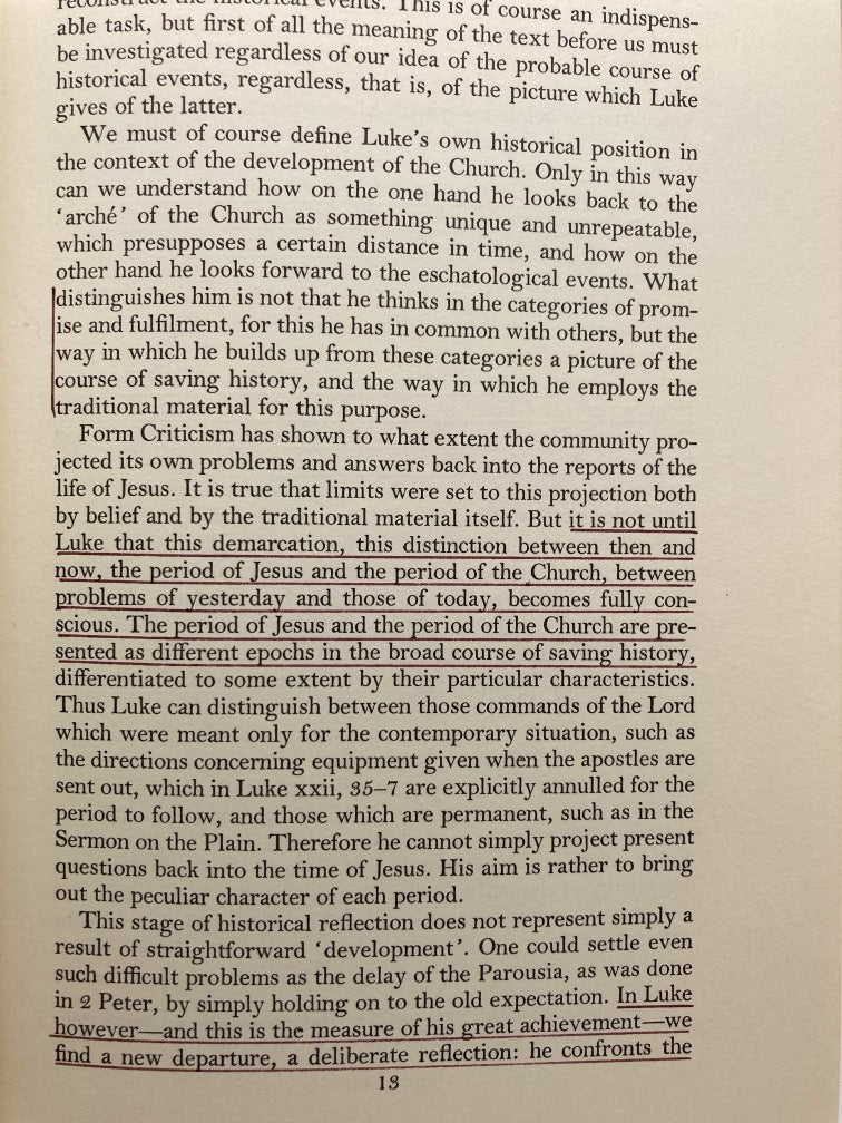 The Theology of St. Luke