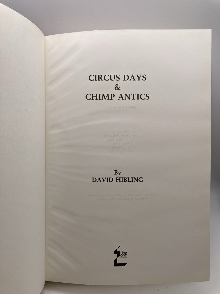 Circus Days and Chimp Antics