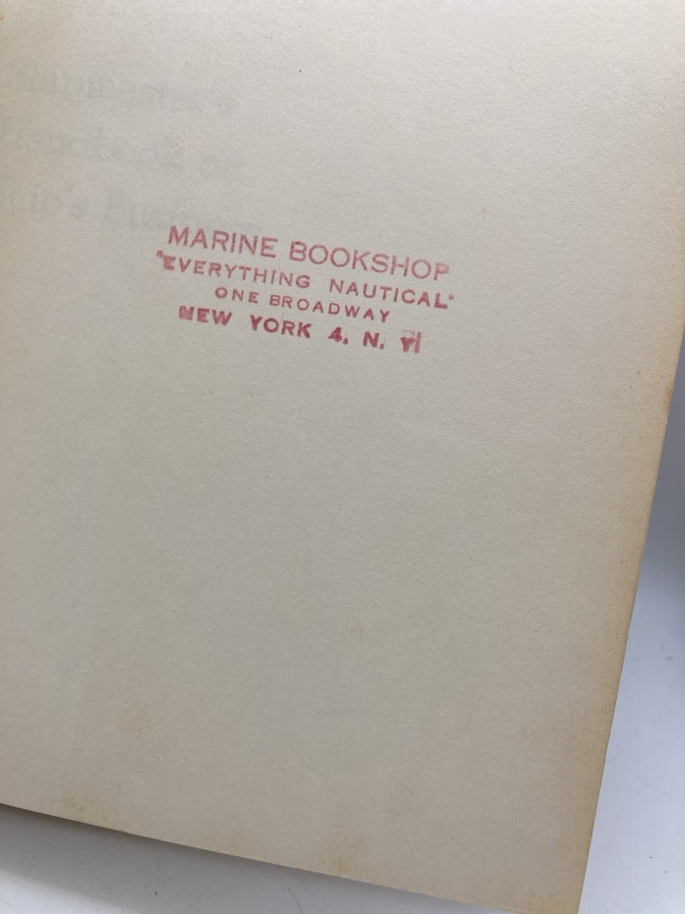 Shipmaster's Handbook on Ship's Business
