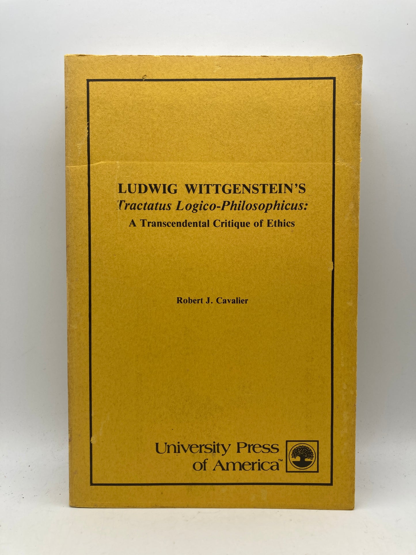 Ludwig Wittgenstein's Tractatus Logico-Philosophicus: A Transcendental Critique of Ethics