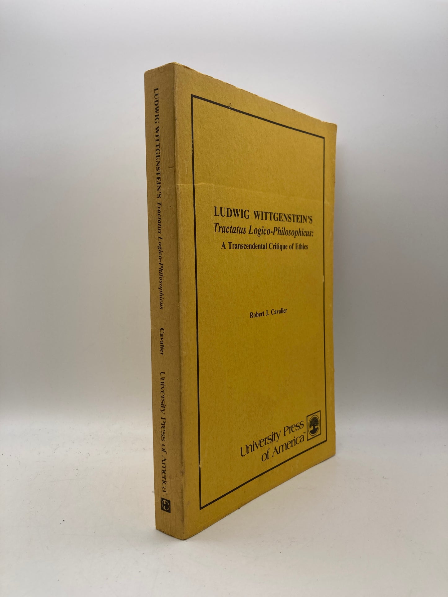 Ludwig Wittgenstein's Tractatus Logico-Philosophicus: A Transcendental Critique of Ethics