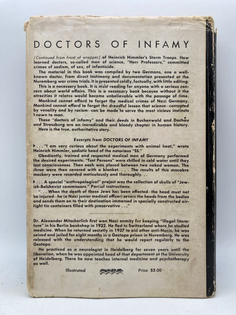 Doctors of Infamy: The Story of the Nazi Medical Crimes