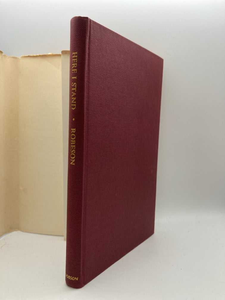 Here I Stand (signed by Paul Robeson)