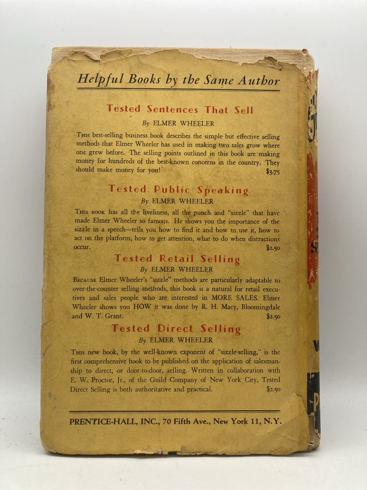 Sizzlemanship: New Tested Selling Sentences