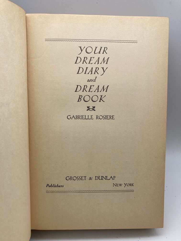 Your Dream Diary and Dream Book