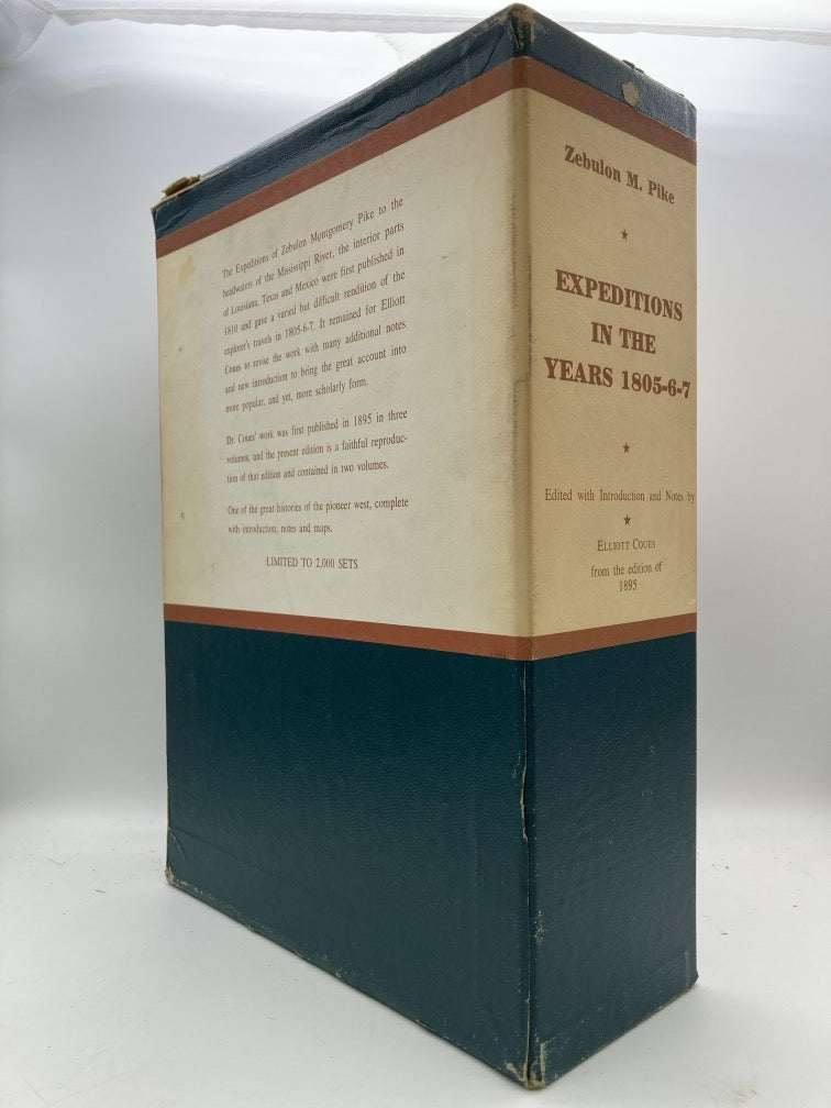 Zebulon M. Pike: Expeditions in the Years 1805-6-7
