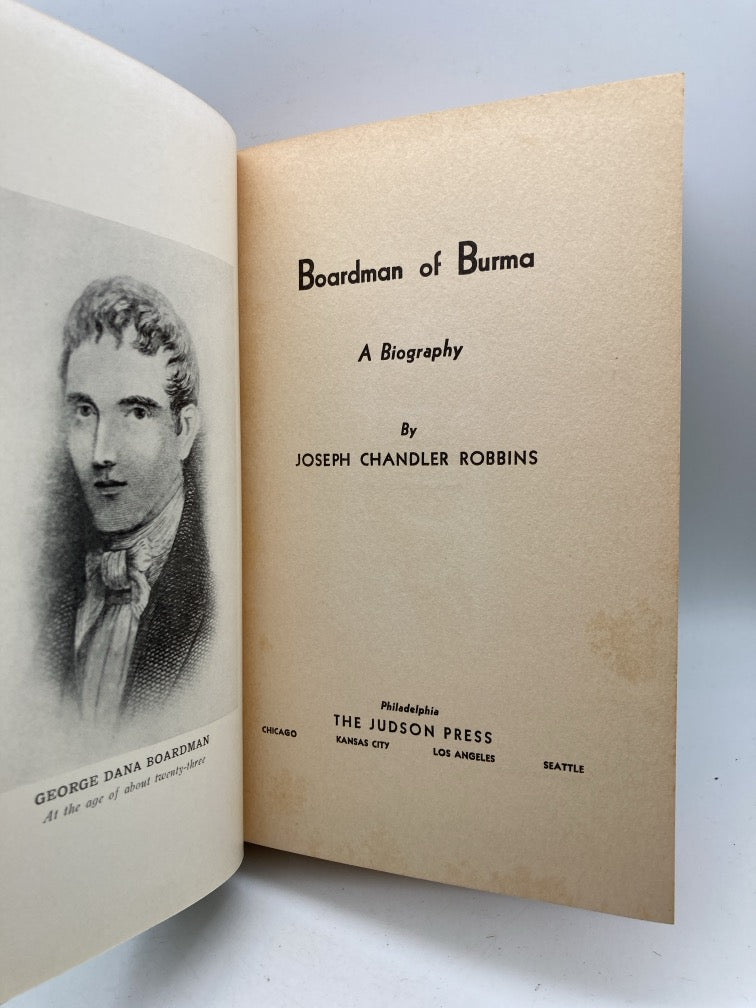Boardman of Burma: A Biography