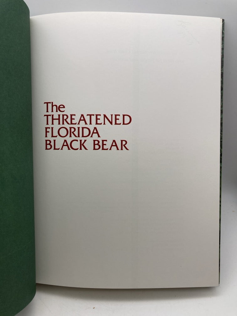 The Threatened Florida Black Bear