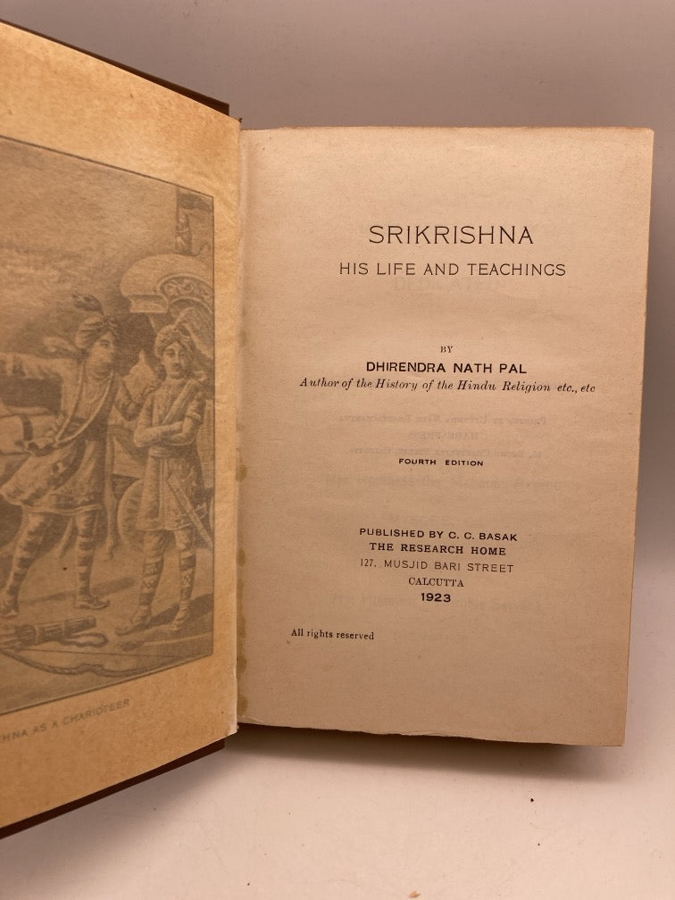 Srikrishna: His Life and Teachings