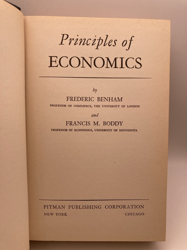 Principles of Economics