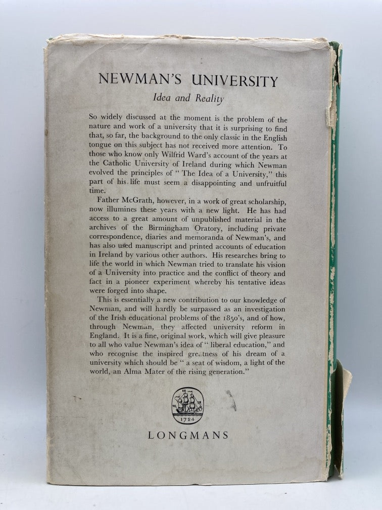 Newman's University: Idea and Reality