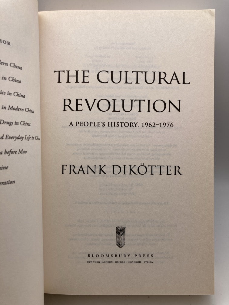 Frank Dikotter China History Trilogy (Paperback)