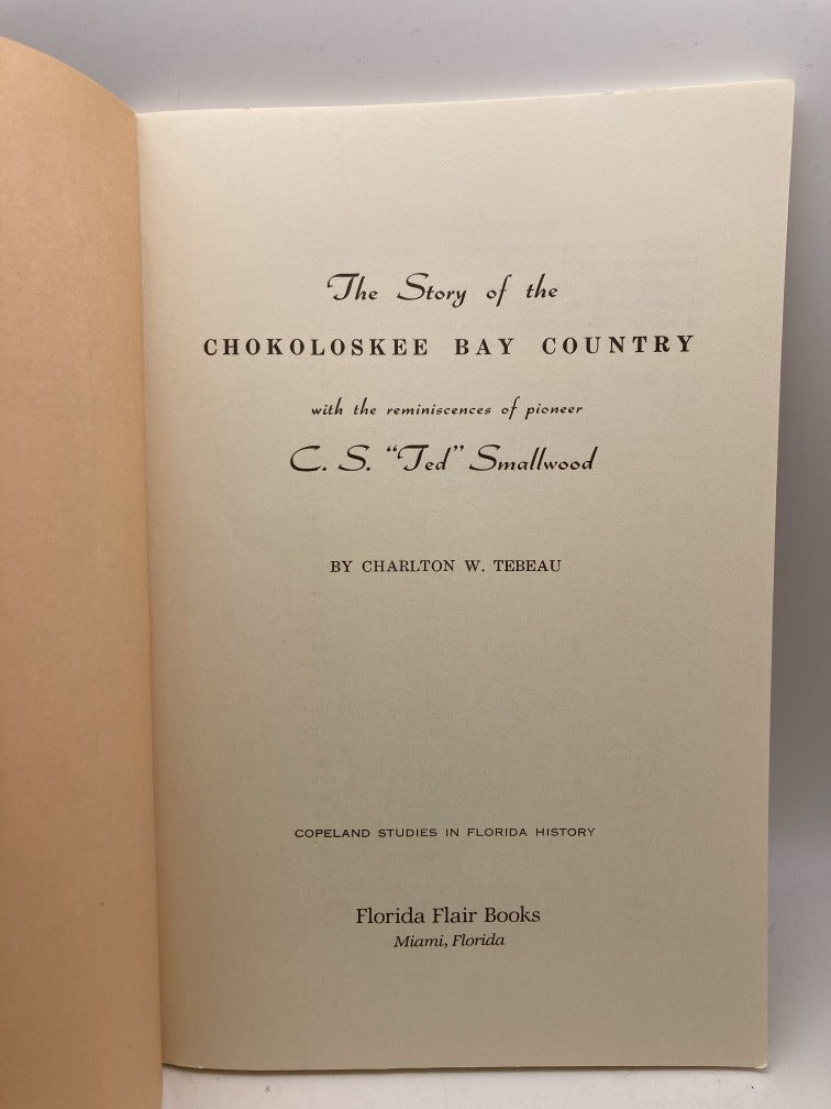 The Story of the Chokoloskee Bay Country