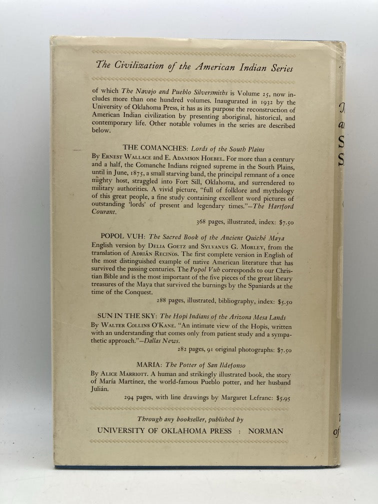 The Navajo and Pueblo Sildersmiths