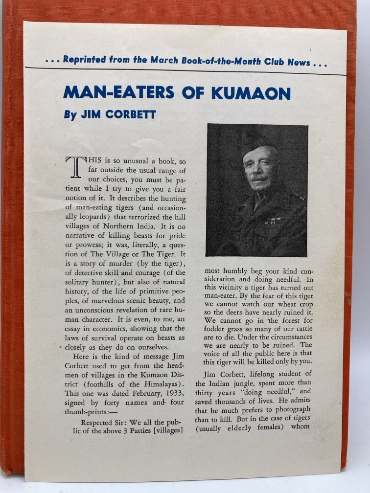 Man Eaters of Kumaon