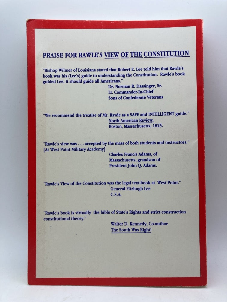 A View of the Constitution: Secession as Taught at West Point