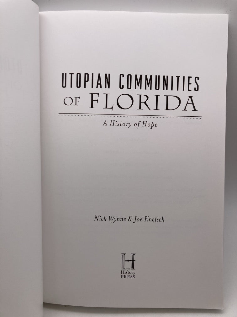 Utopian Communities of Florida: A History of Hope