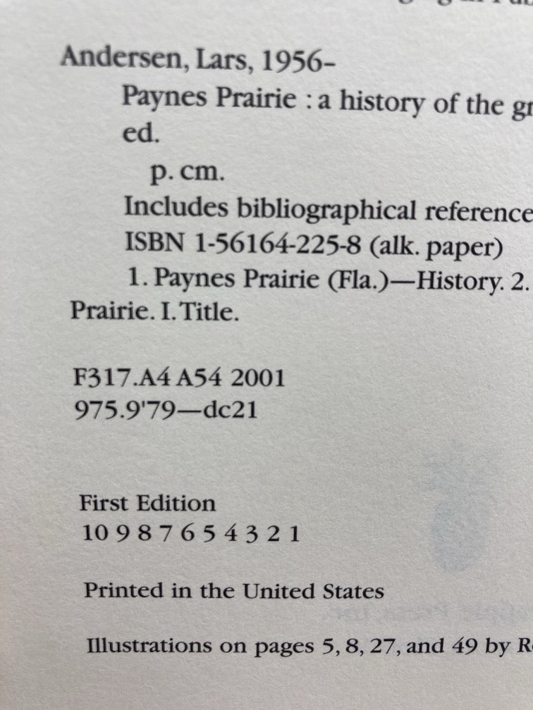 Payne's Prairie: A History of the Great Savanna