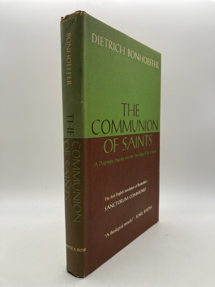The Communion of Saints: A Dogmatic Inquiry into the Sociology of the Church