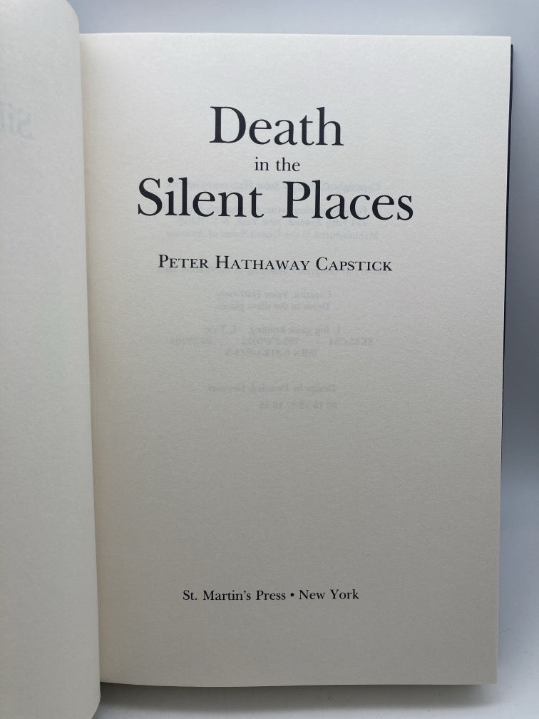 Death in the Silent Places