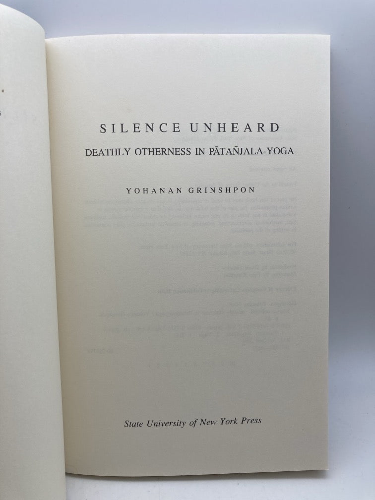 Silence Unheard: Deathly Otherness in Pātañjala-Yoga