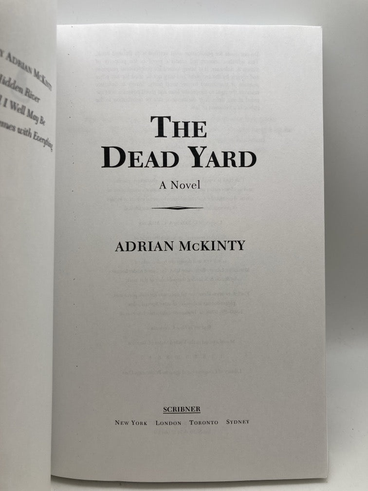 The Dead Ward (Advance Uncorrected Proof)