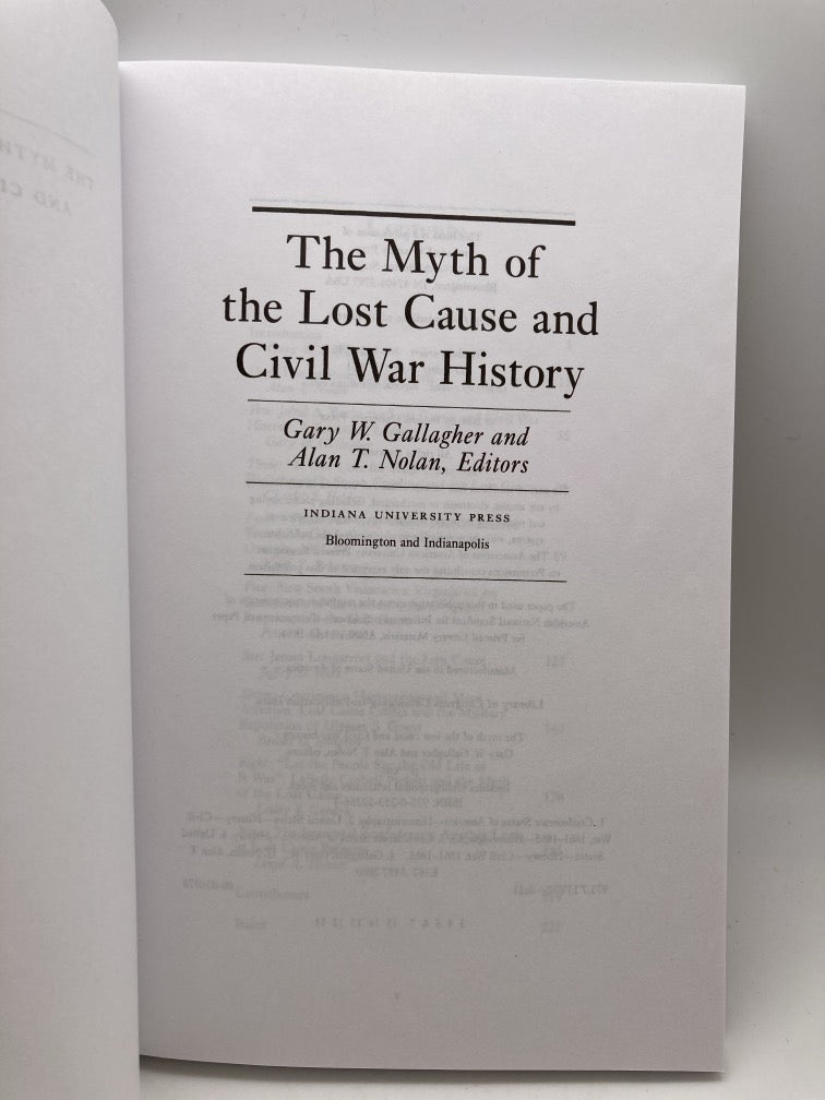 The Myth of the Lost Cause and Civil War History
