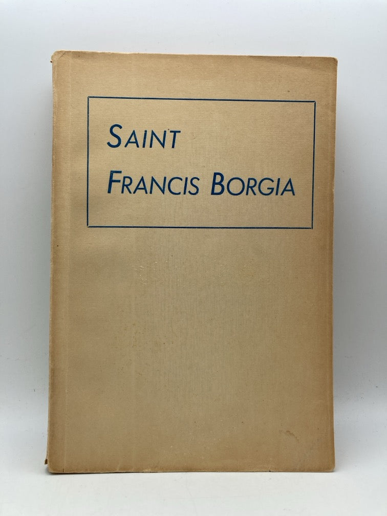 Saint Francis Borgia