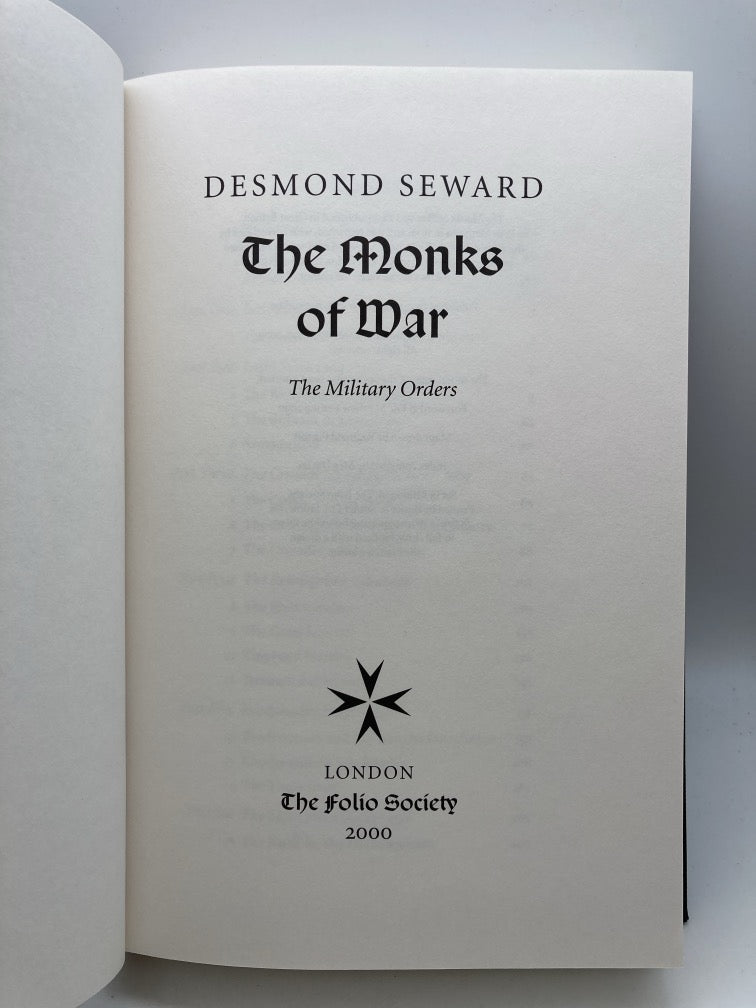 The Monks of War (Folio Society)