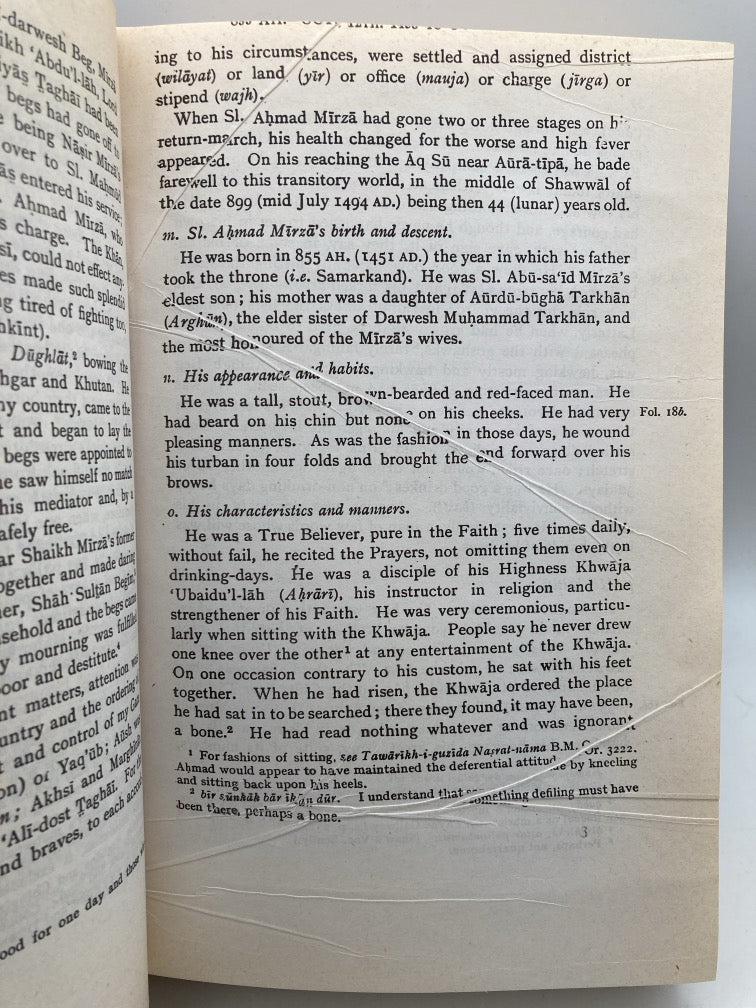 Babur-Nama: Memoirs of Babur