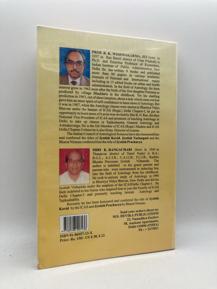 Tajikashastra: A Guide to Annual Horoscope or Varshaphala