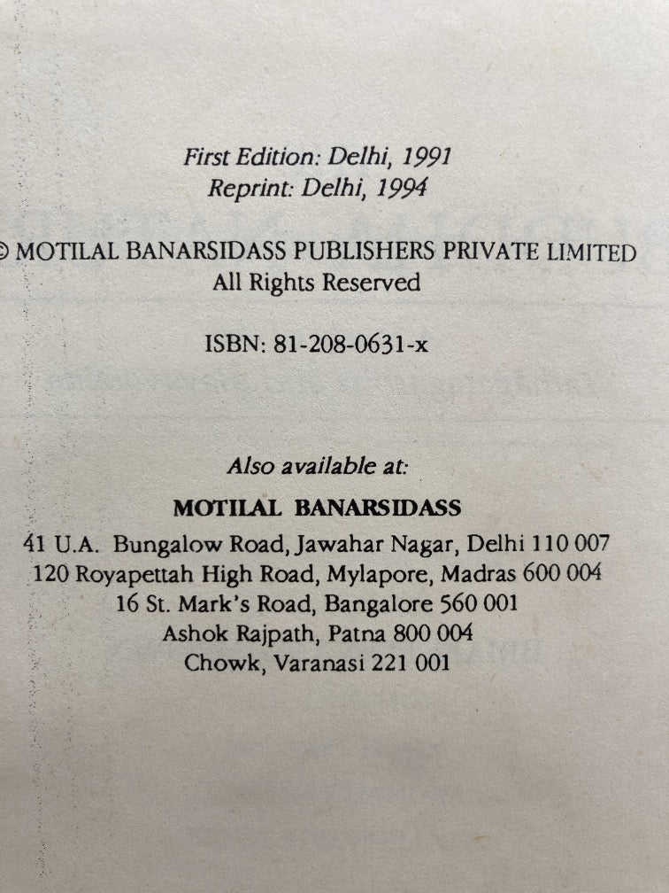 The Buddha Nature: A Study of the Tathagatagarbha and Alayavijnana (Buddhist Tradition Series)