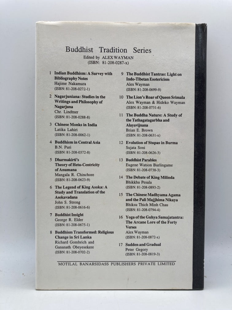 Empty Logic: Madhyamika Buddhism from Chinese Sources