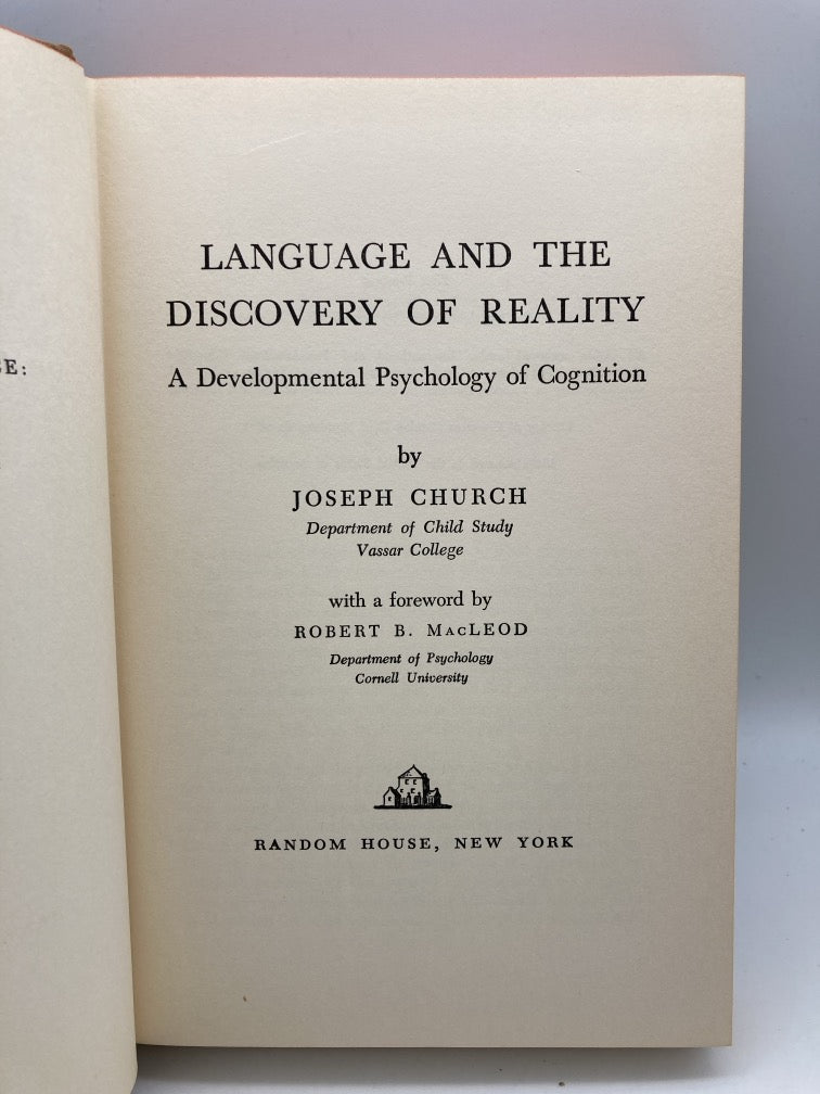 Language and the Discovery of Reality