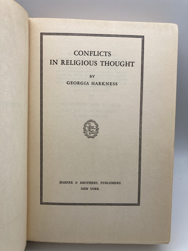 Conflicts in Religious Thought