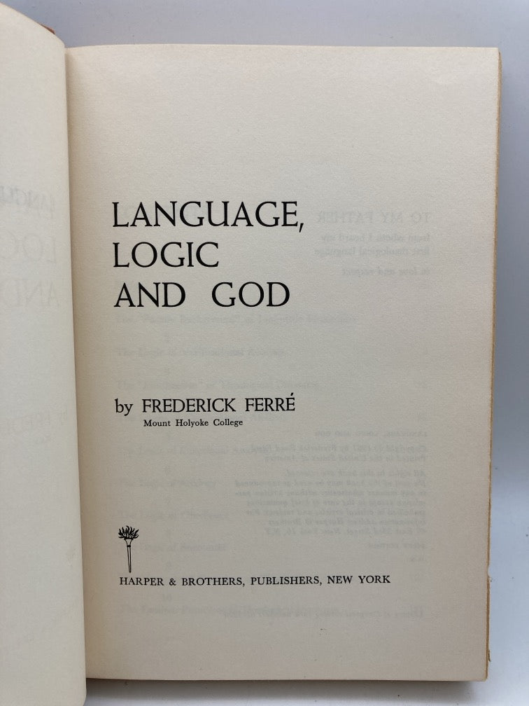 Language, Logic and God