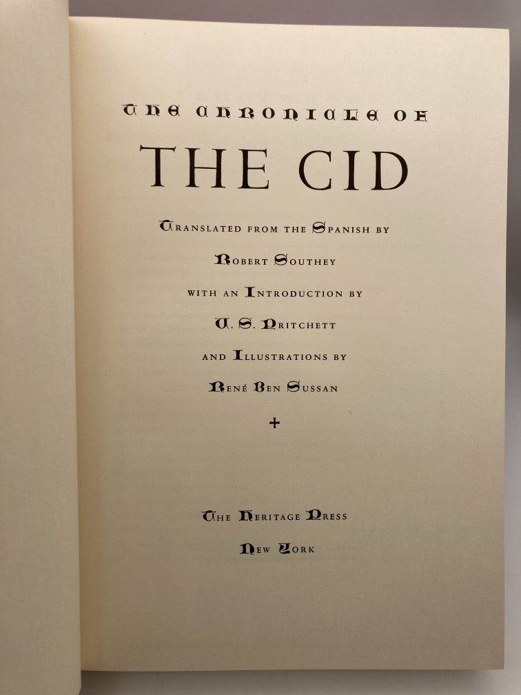 The Chronicle of El Cid (The Heritage Press)