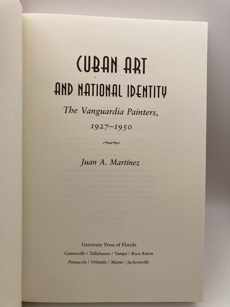 Cuban Art & National Identity: The Vanguardia Painters 1927-1950