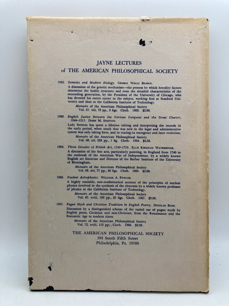 Induction and Intuition in Scientific Thought (Jayne Lectures for 1968)