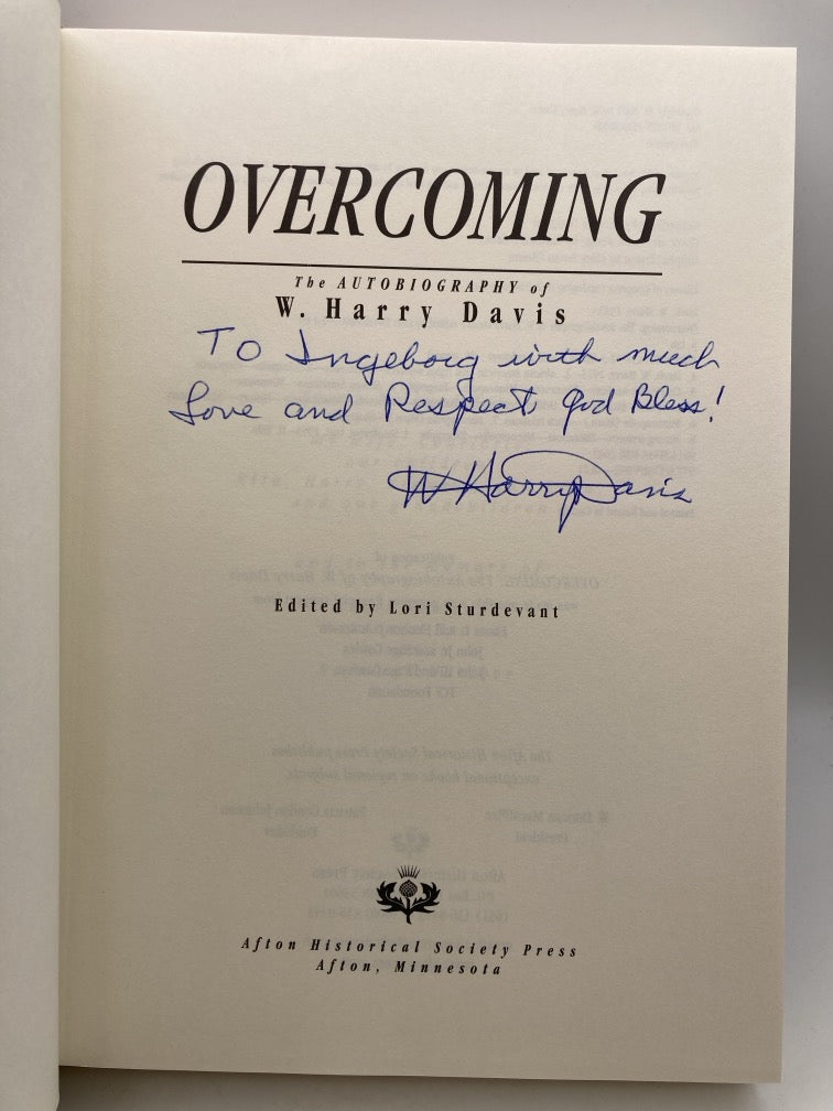 Overcoming: The Autobiography of W. Harry Davis