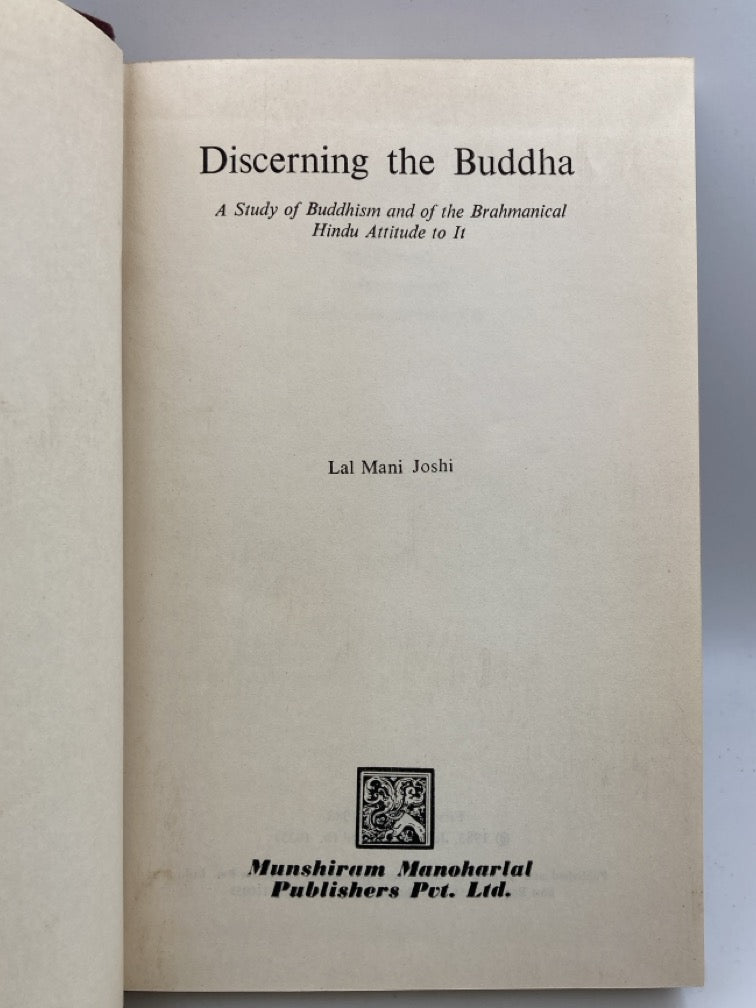 Discerning the Buddha
