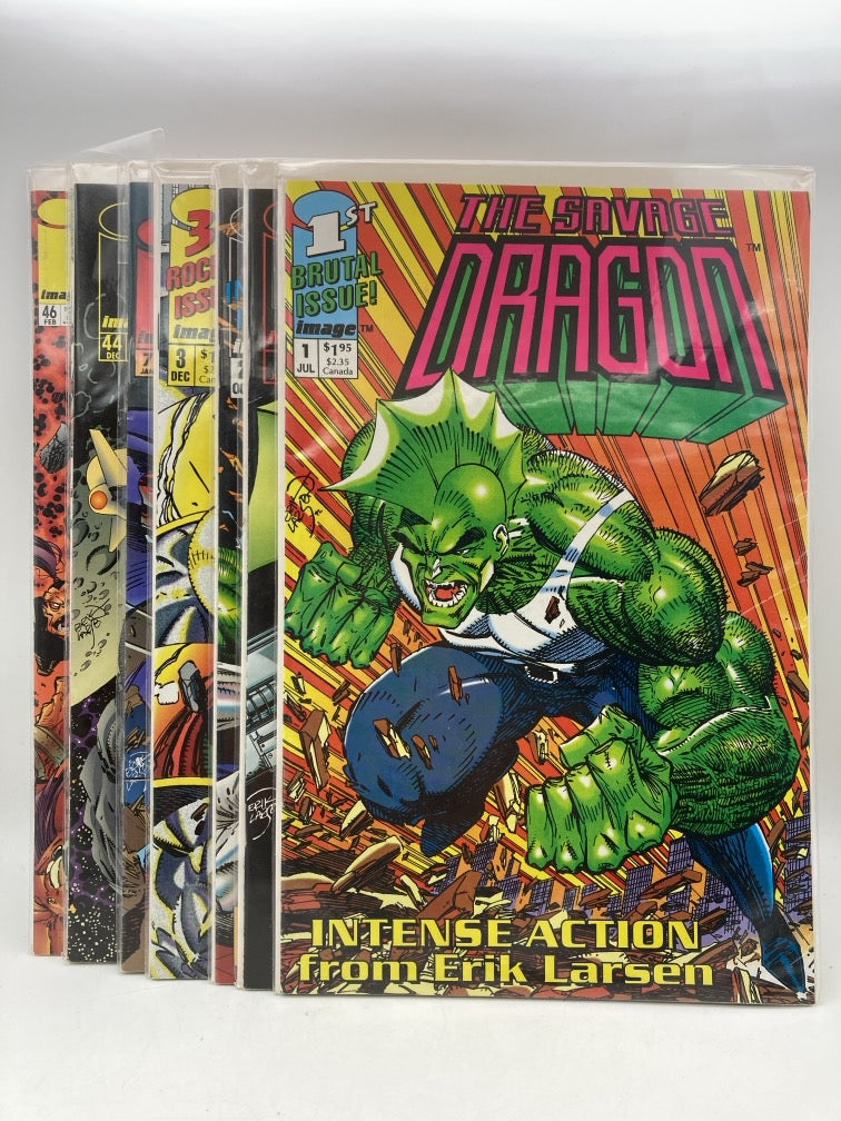 Savage Dragon Comic Books (Lot of 38)