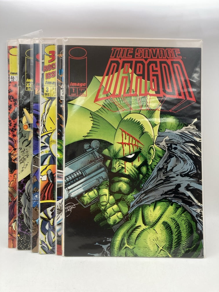 Savage Dragon Comic Books (Lot of 38)