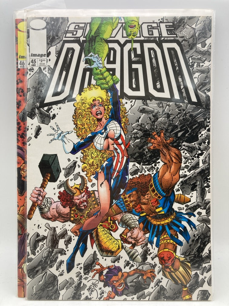 Savage Dragon Comic Books (Lot of 38)