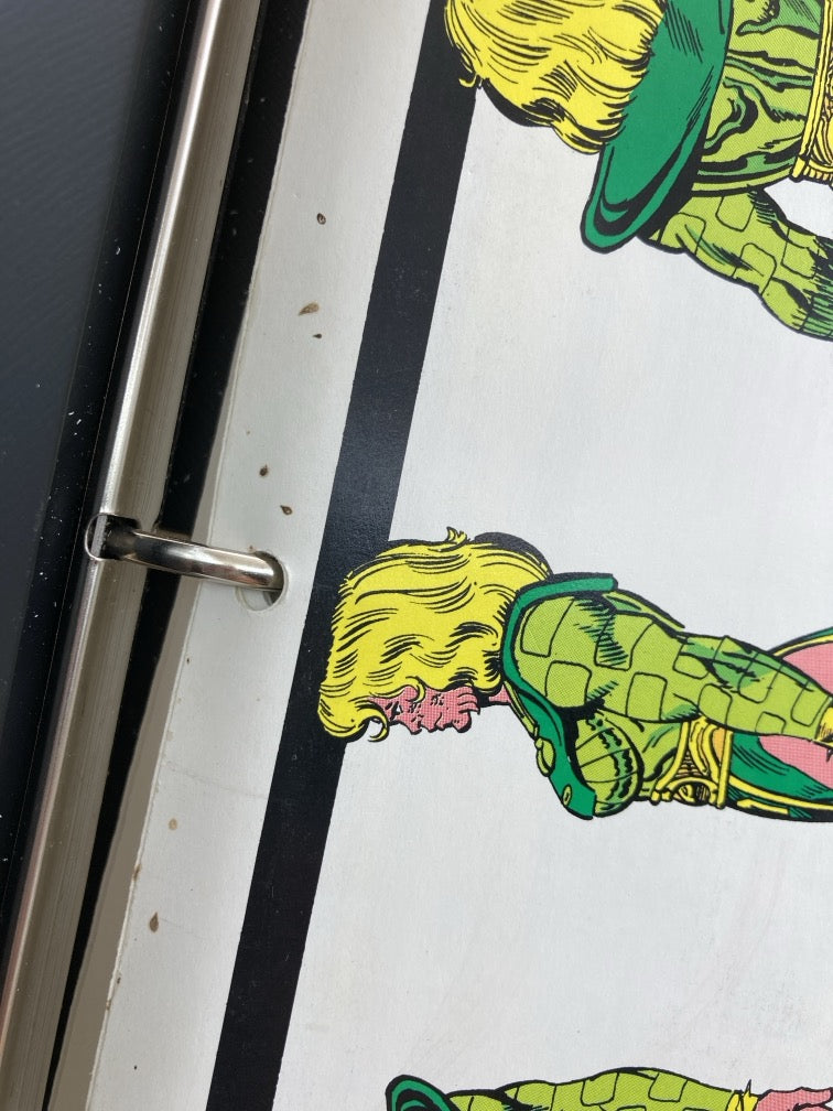 The Official Handbook of the Marvel Universe: Master Edition (3 Binders & 21 full card sets)